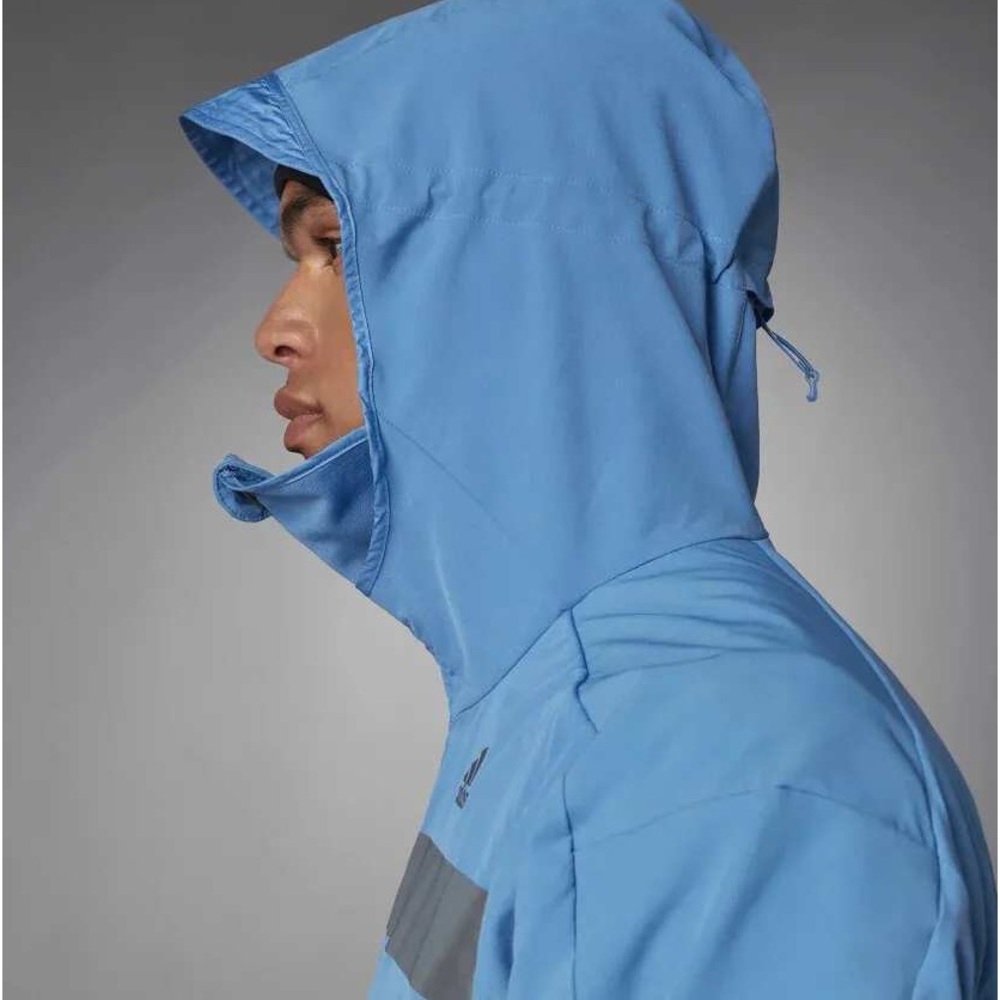 ADIDAS COLD.RDY INSULATED HOODED RUNNING JACKET w/ REFLECTIVE DETAILS sz XL - Picture 9 of 16
